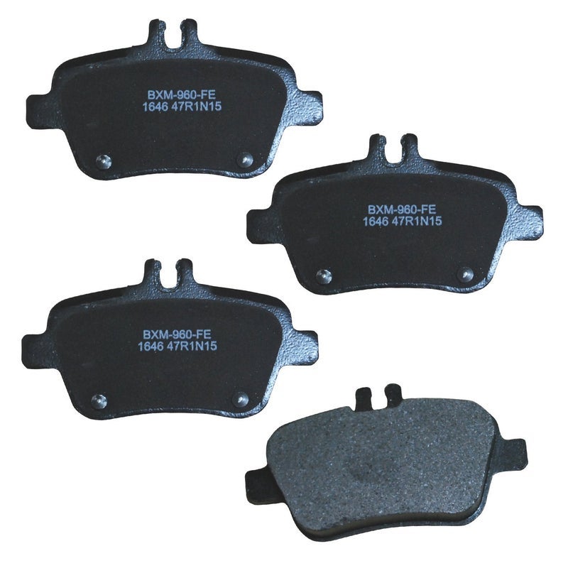 Bendix Premium SBM1646 Rear Brake Pads for QX30,Benz A180,A200,A250,B180,B250,B250e,B Electric Drive,CLA180,CLA200,CLA250,E300,GLA180,GLA200,GLA250,SLC180,SLC200,SLC300,SLK200,SLK250,SLK300,SLK350 - Image 1